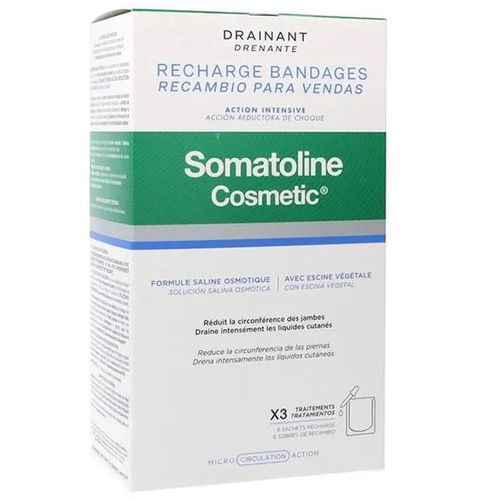 Somatoline Remodeling and Draining - Refills for bandages - Refills sachet