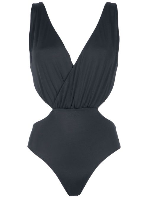 Cut out swimsuit - Black