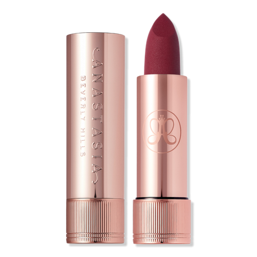 Long-Wearing Matte & Satin Velvet Lipstick - Blackberry