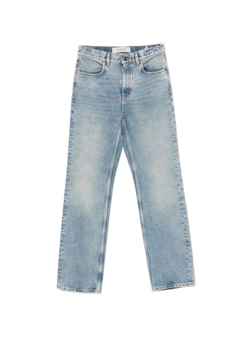 Cotton Denim Jeans — Light Blue