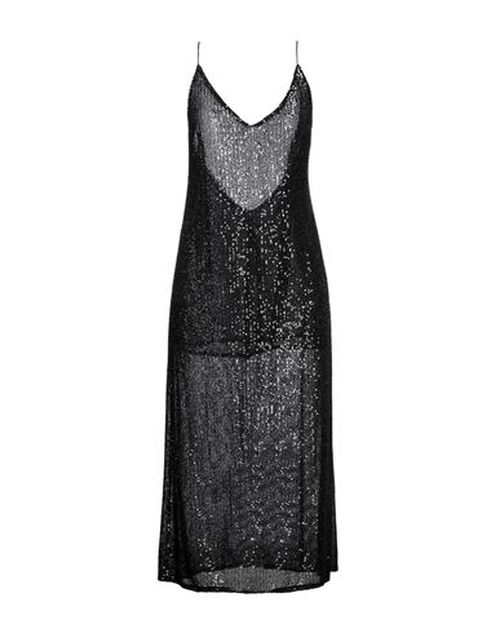 The Nina Studio Woman Midi dress Black Size M Polyester