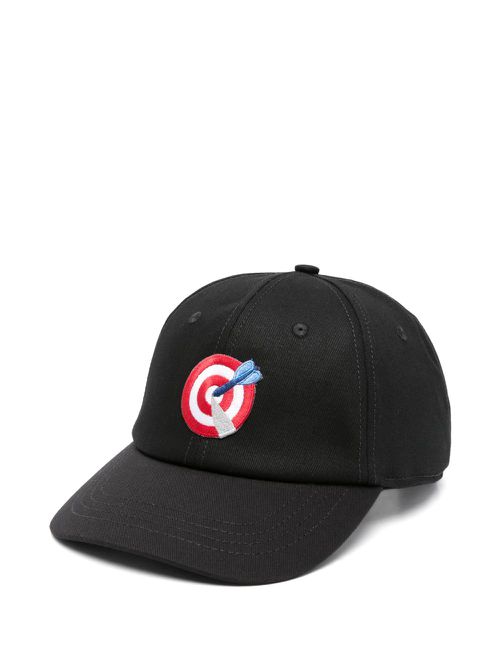 Embroidered baseball cap - Black