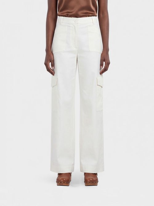 Pants Woman color White
