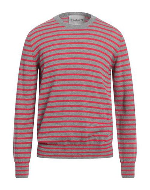 Amaranto Man Sweater Grey Size XL Wool
