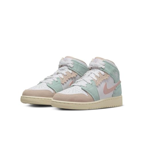 Youth Air Jordan Mid DZ5361- Sneakers Pink Oxford Casual Shoes HTAT8