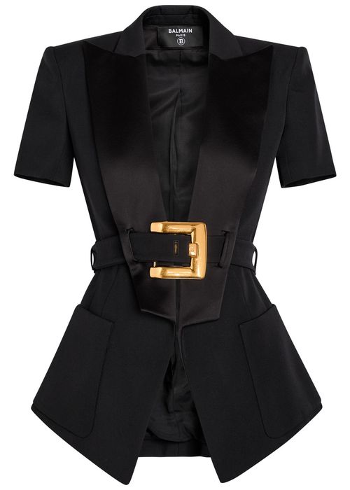 Belted Wool Jacket