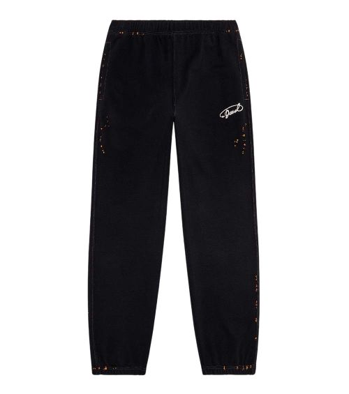Black Regular Track Pants