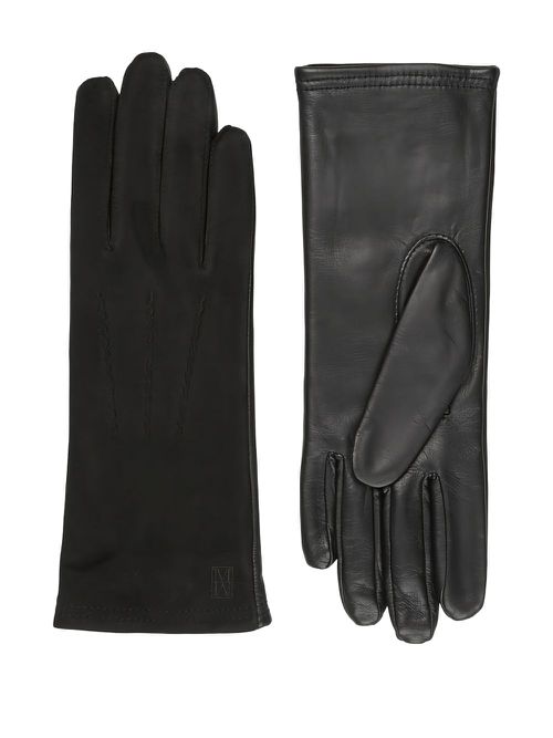 Suede gloves - Black
