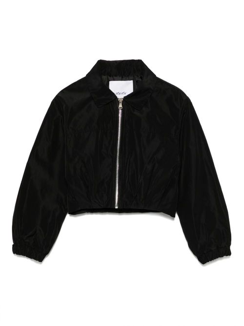 Miss Grant Kids cropped jacket - Black