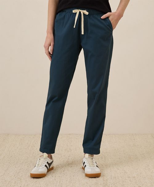 Women's French Navy Daily Twill Pant