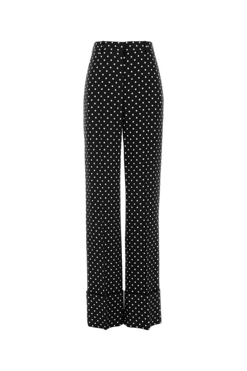 Black Printed Supergran Pant