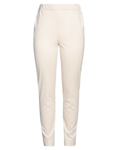 Woman Pants Cream Size L Viscose, Polyamide, Elastane