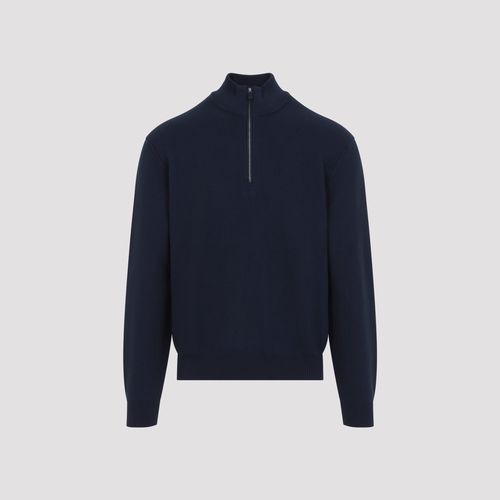 Men's Silk-Cotton Crewneck Pullover