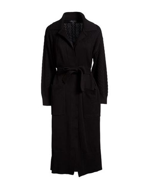 Woman Cardigan Black Size S Cotton