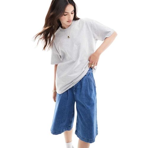 Cotton On Womens boxy oversized t-shirt in grey