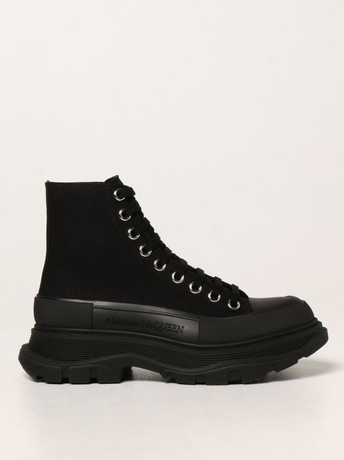 Tread Slick lace-up ankle boots