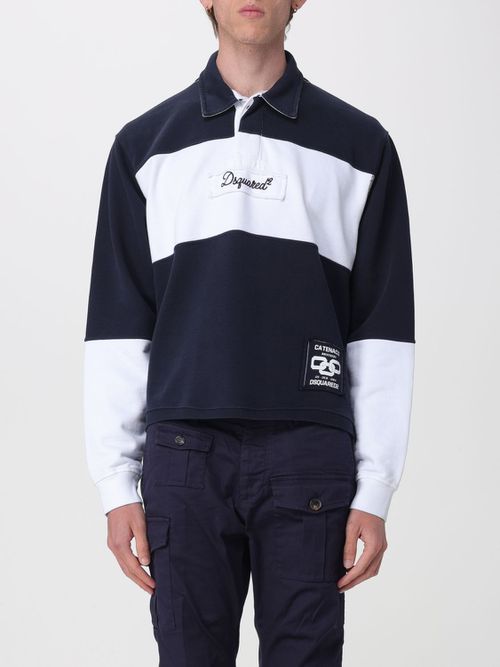 Polo Shirt Men color Navy