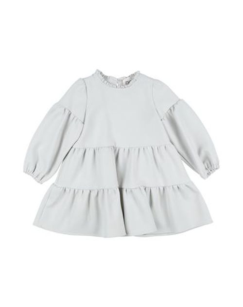 Douuod Kid Girl Kids' dress Light grey Size 12 Polyester, Viscose, Elastane