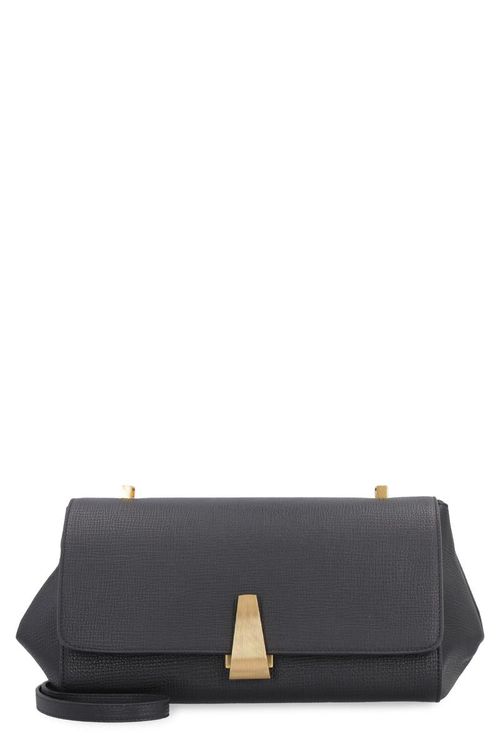 Bv Angle Leather Shoulder Bag