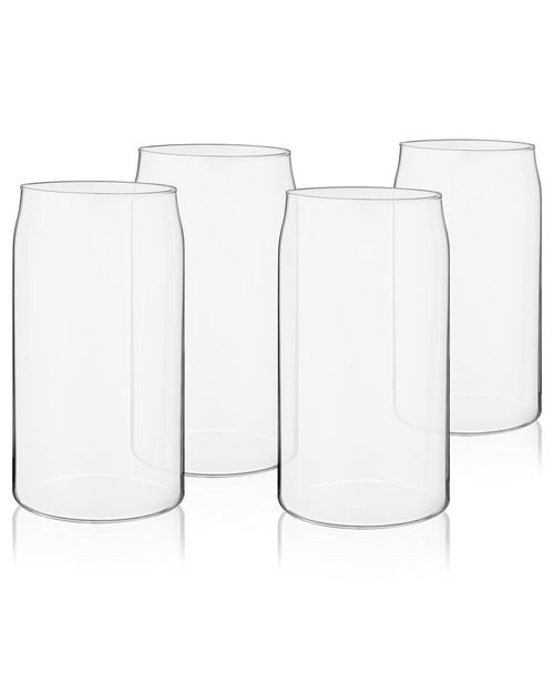 True Beer Can Pint Glasses, Set of 4