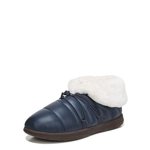 Gabrie Puffy Arch Supportive Slipper Women's Blue Faux Fur Cuff JOBB1596