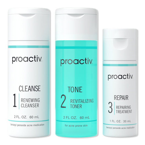 Travel Size 3-Step Routine Complete Acne Skin Care Kit