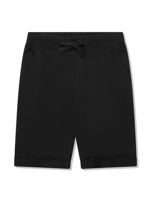 Logo-print shorts - Black