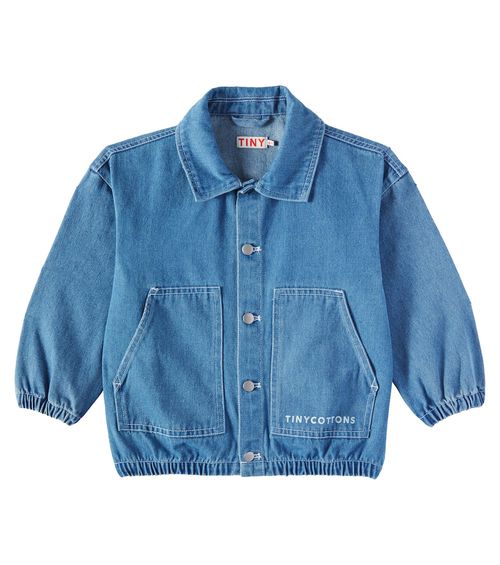 Tinycottons Logo denim jacket