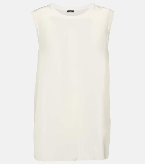 Silk crêpe top
