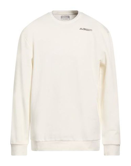 Man Sweatshirt Off white Size XXL Cotton, Polyester