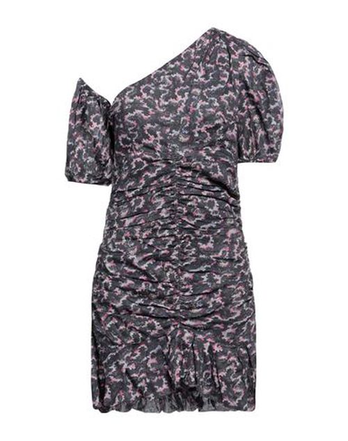 Woman Short dress Steel grey