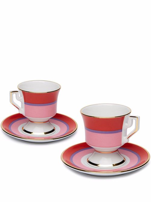 Set of 2 espresso cups - Pink