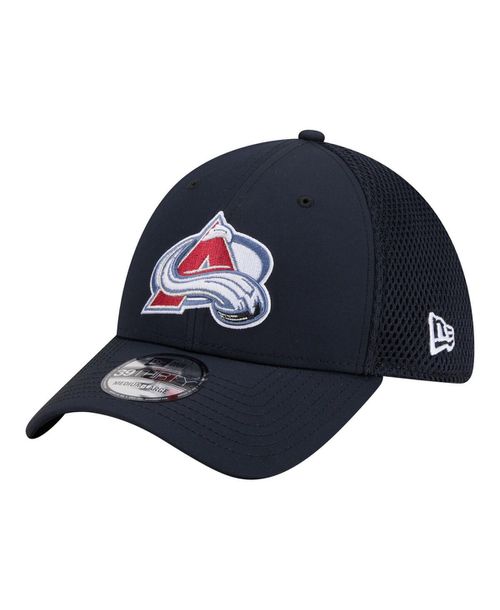 Men's Navy Colorado Avalanche Logo 39THIRTY Flex Hat - Navy