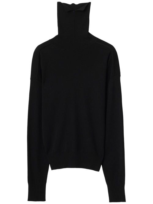 Wool sweater - Black