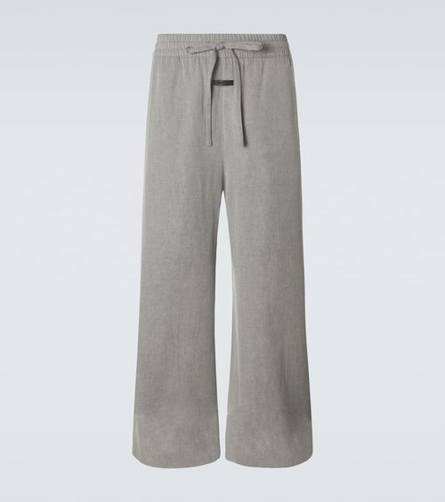Virgin wool sweatpants