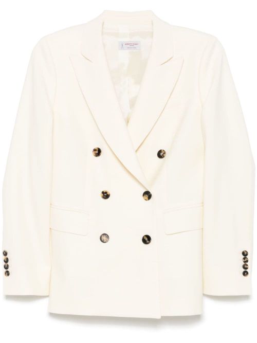 Wool double-breasted jacket