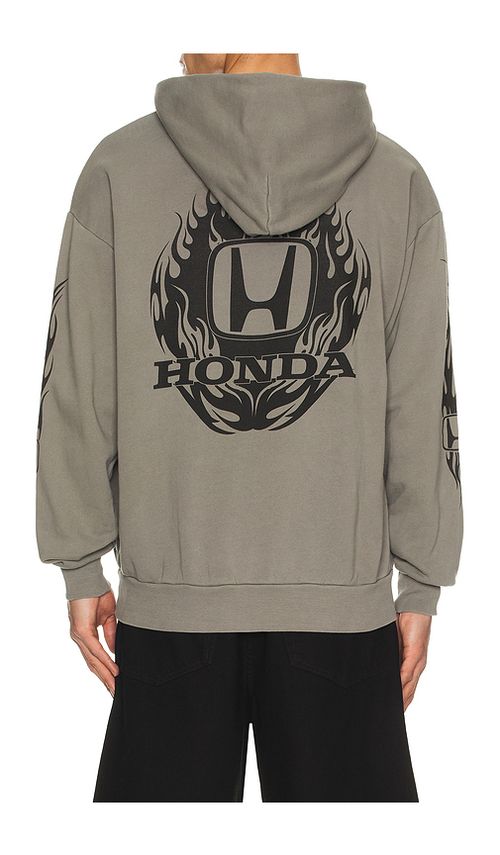 CPTN Apparel Honda Tribe Hoodie in Grey. - L also in S, M, XL/1X