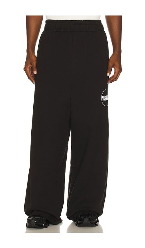 Boiler Room SWEATHOSE WIDE in Black. Größe L. Also in M, S, XL/1X