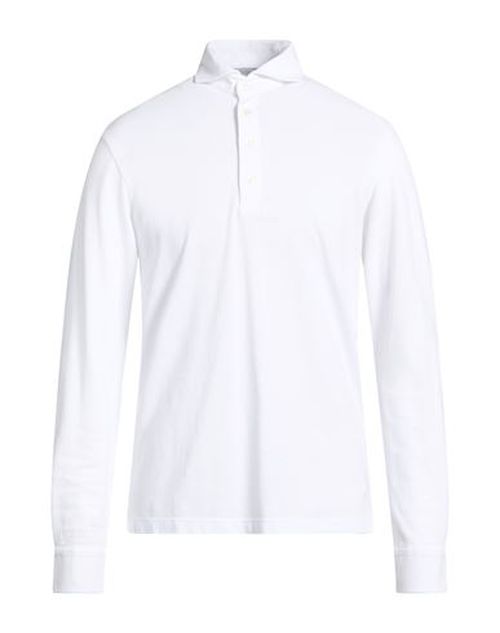 Man Polo shirt White Size XL Cotton
