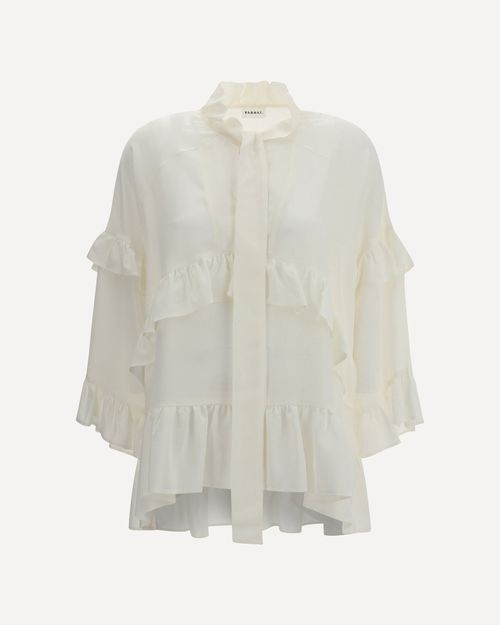 P. A.R. O.S. H. Ruffle Blouse Female XS