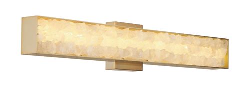 Celeste Brass LED Wall Sconce from the Divinely Collection