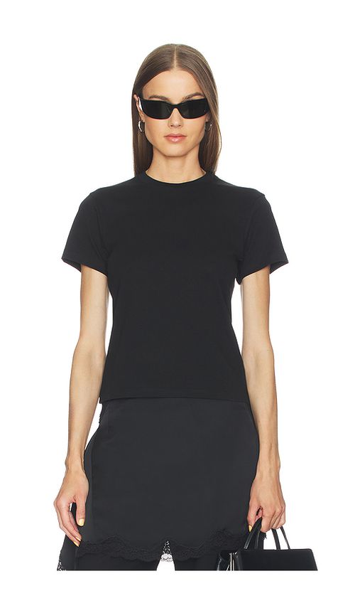 Helmut Lang Wardrobe Tee in Black. S. Also in