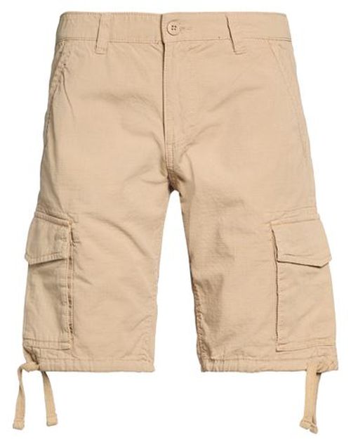 Man Shorts & Bermuda Shorts Camel Size XS Cotton