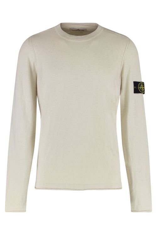 Cotton Blend Relaxed Sweatshirt