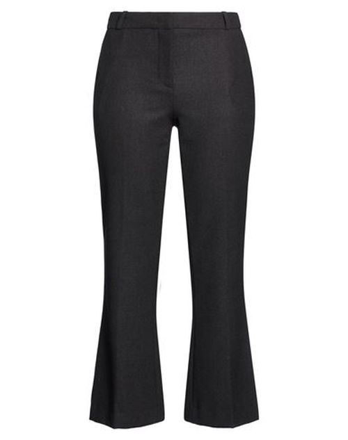 Woman Pants Charcoal Size 6 Virgin Wool, Elastane