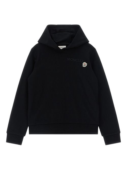 Kids' Cotton Lined Hooded Sweater with Kangaroo Pocket