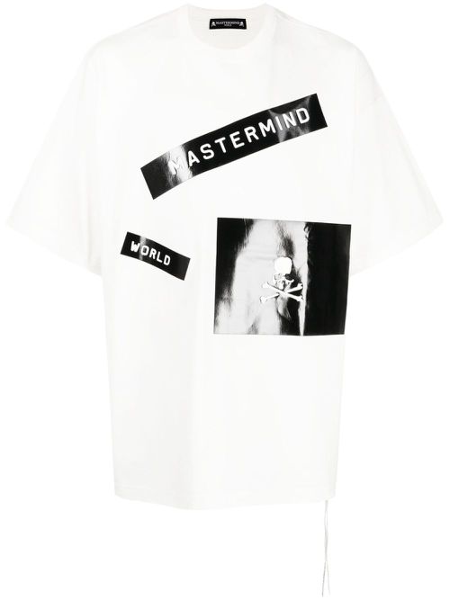Logo-print cotton T-shirt - White