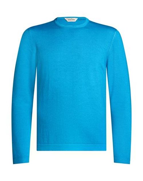Man Sweater Apricot Size 38 Virgin Wool