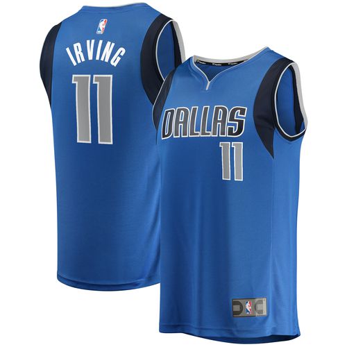 Youth Kyrie Irving Blue Dallas Mavericks Fast Break Replica Player Jersey