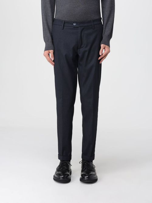 Pants Men color Blue